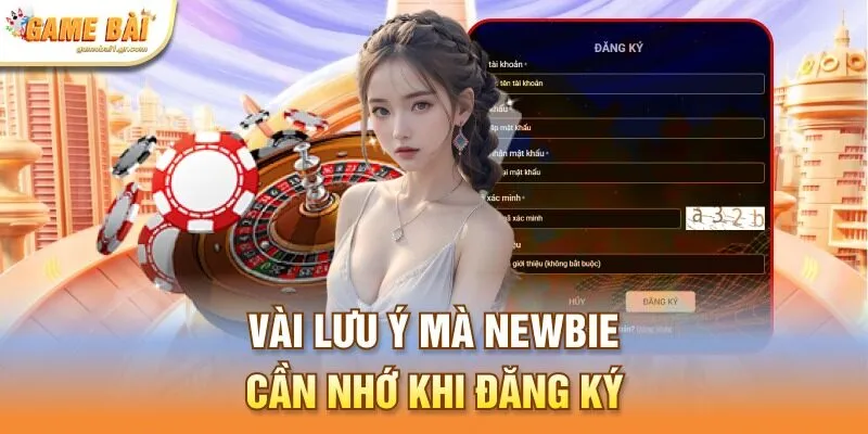 Vài lưu ý mà Newbie cần nhớ khi đăng ký